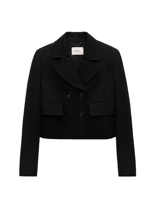 Dorothee Schumacher Emotional Essence Cropped Double Breasted Jacket