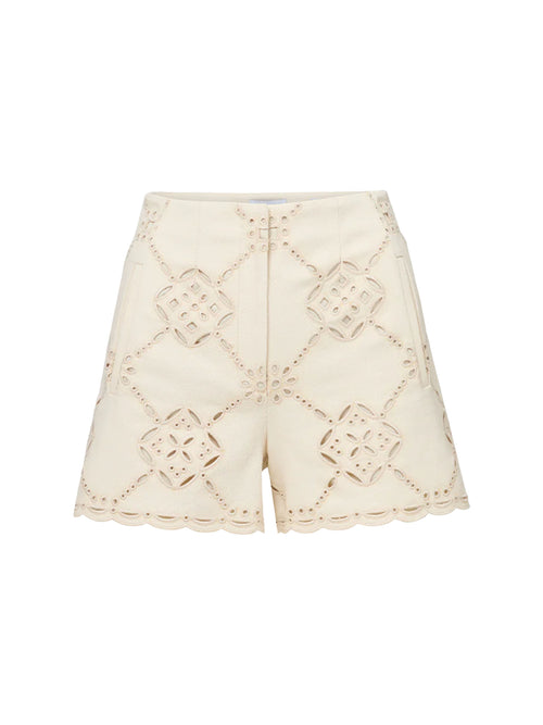 Veronica Beard Jazmin Eyelet Short