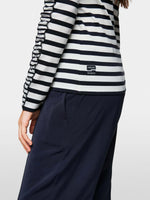 Marc Cain Sports Maritime Long Sleeve Stripe Top