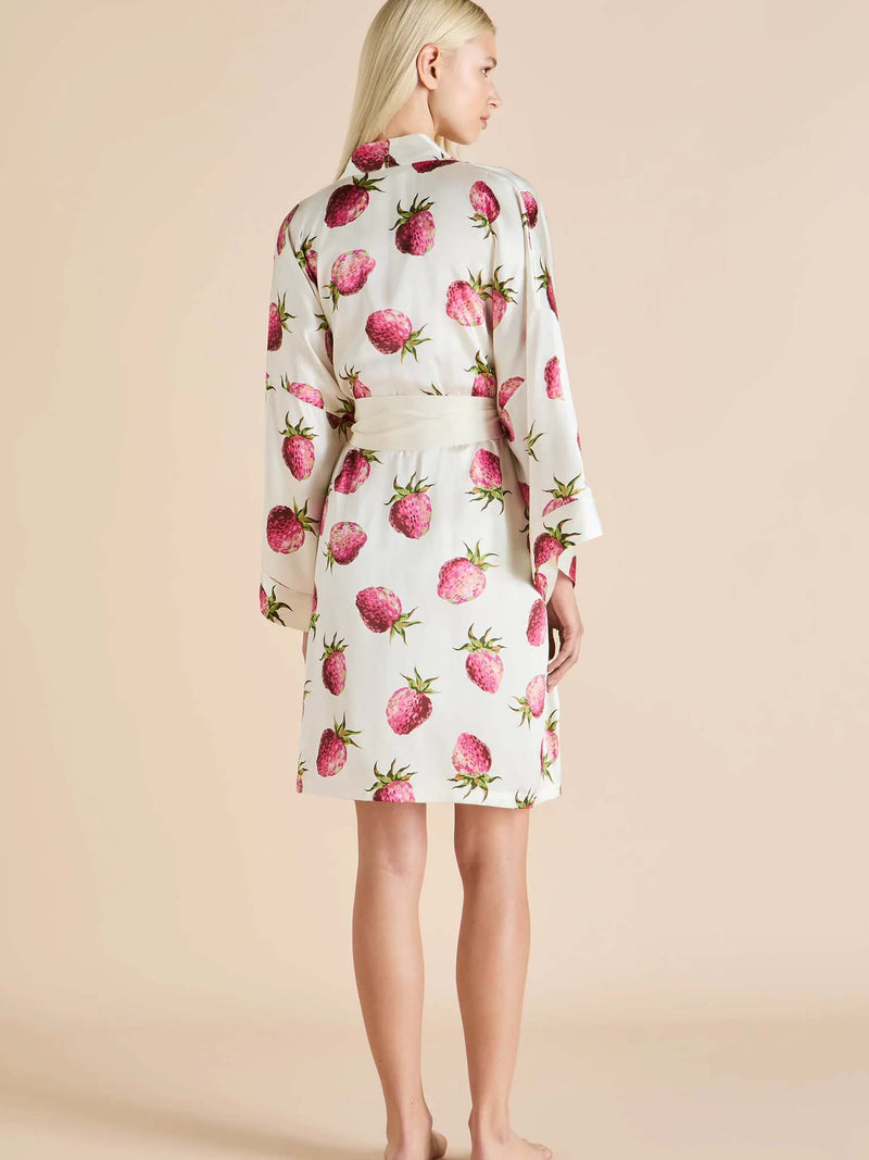 Olivia Von Halle Mimi Silk Robe
