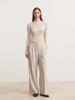 Iris Von Arnim Lainie Pleated Trousers