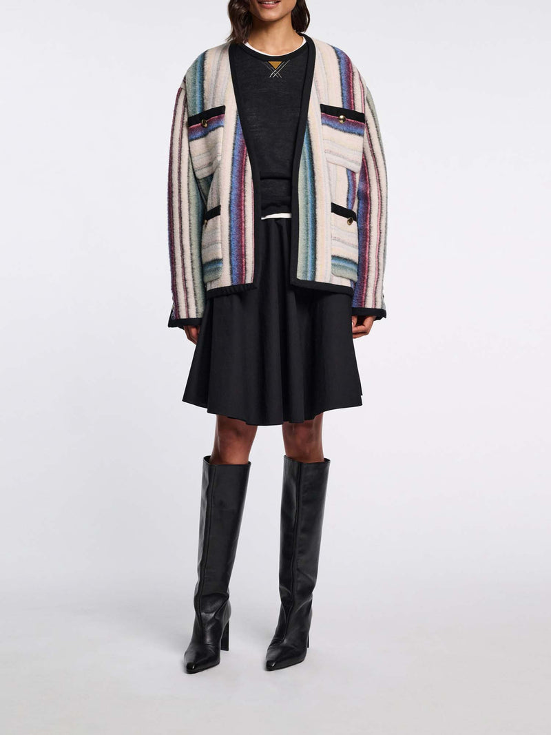 Dorothee Schumacher Striped Comfort Jacket