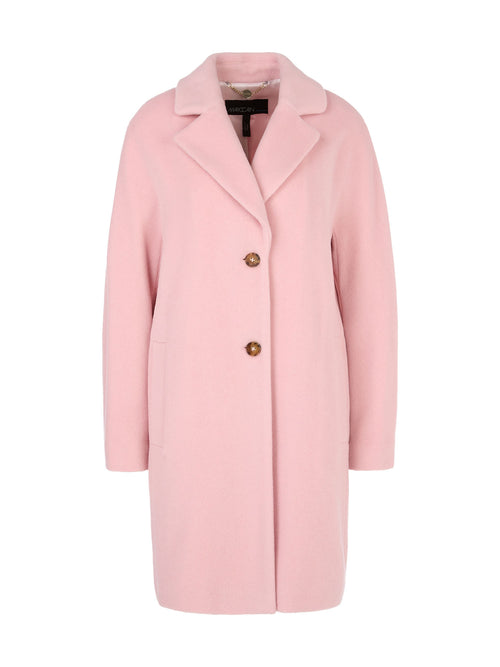 Marc Cain Fluffy Coat with Kimono Sleeves