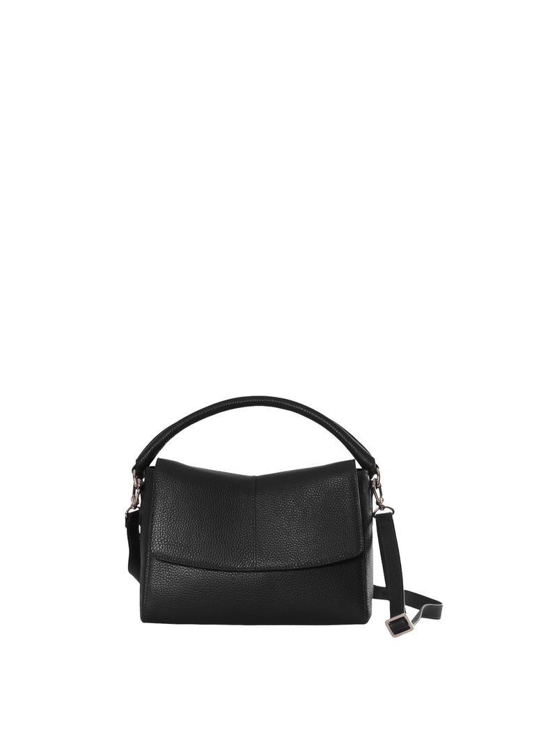 Cinzia Rocca Leather Handbag with Detachable Shoulder Strap