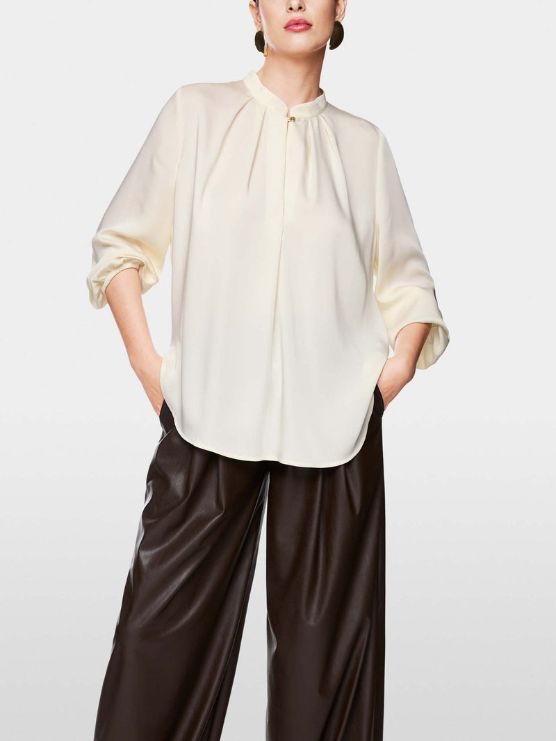 Marc Cain Elegant Blouse with Pleated Details