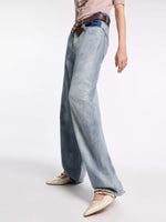 Dorothee Schumacher Denim Romance Two-tone Baggy Jeans