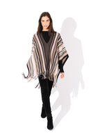 Missoni Poncho with Zigzag Details