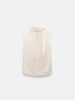 Dorothee Schumacher Sense of Shine Top with Scarf Detail