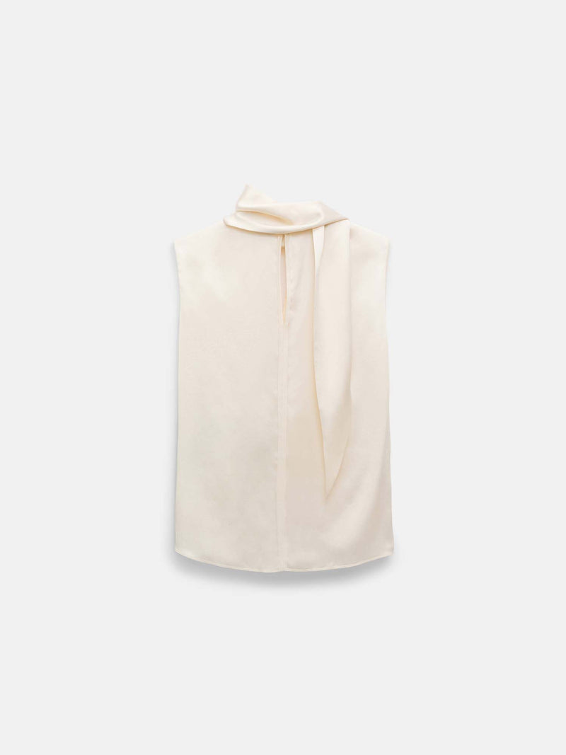 Dorothee Schumacher Sense of Shine Top with Scarf Detail