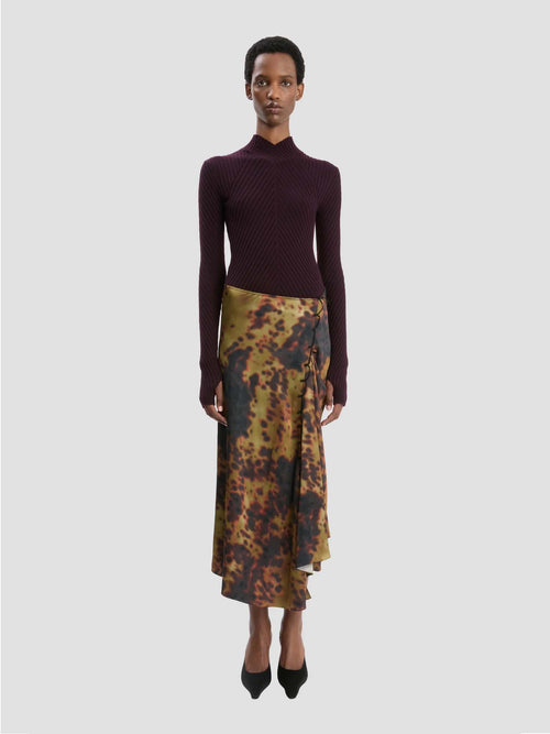 Victoria Beckham Rouleau Detail Skirt