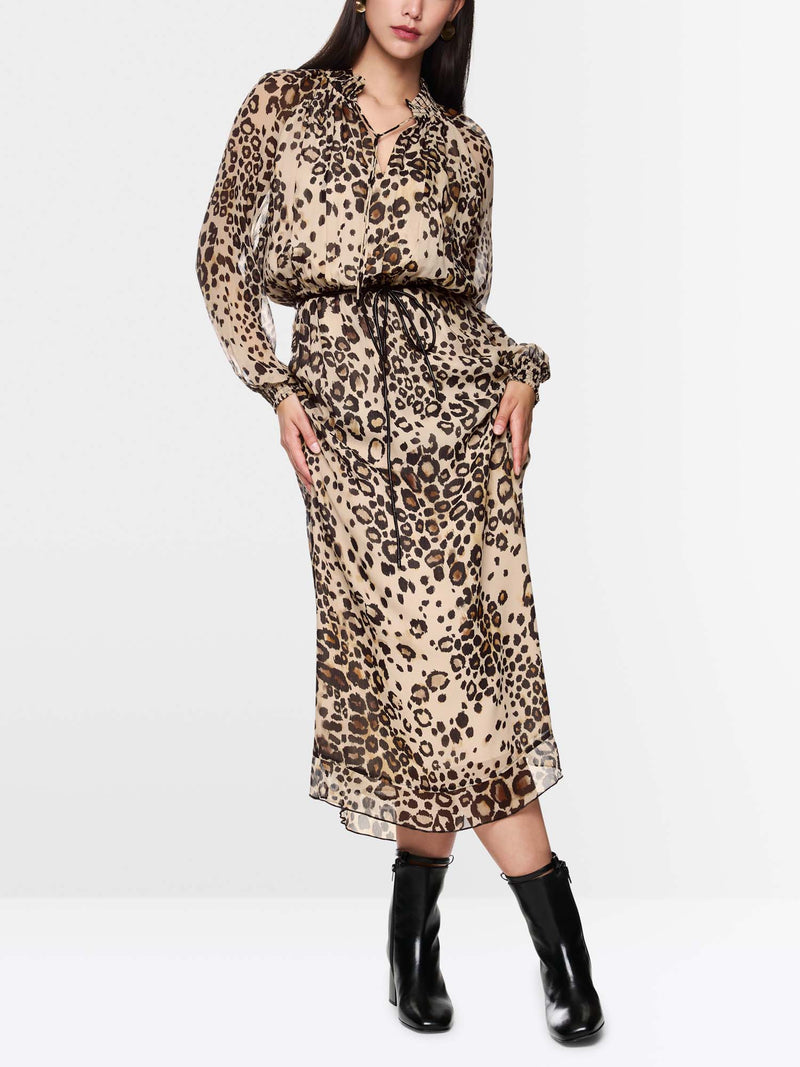 Marc Cain Leopard Maxi Dress