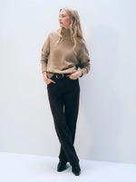 White + Warren Cashmere Oversized Standneck