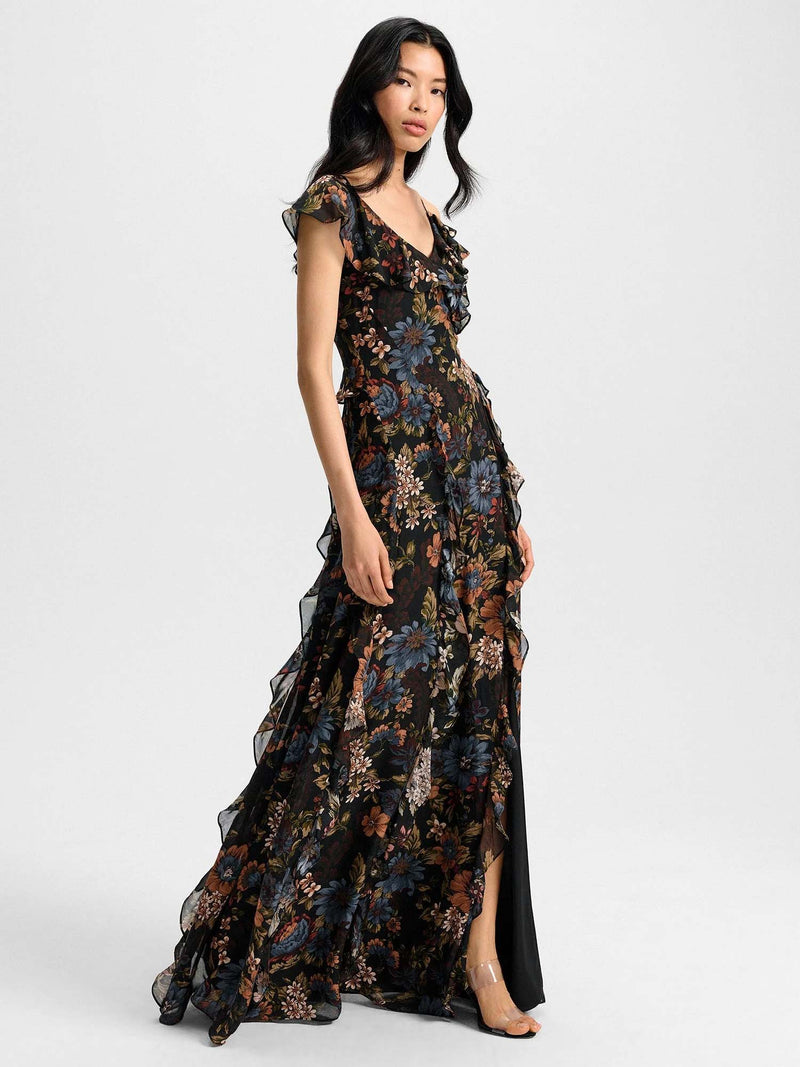 Veronica Beard Madeline Silk Maxi Dress