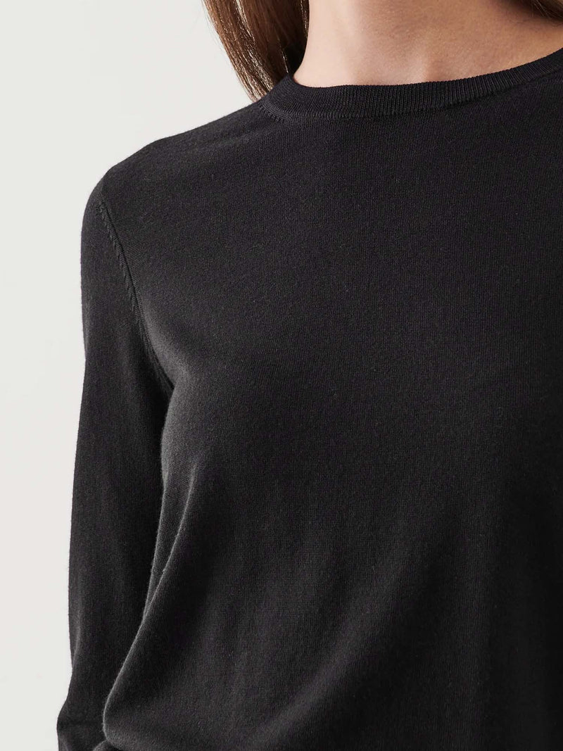 Patrick Assaraf Merino Classic Crewneck