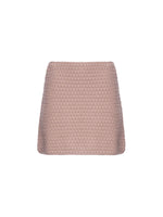 N&deg;21 Waffle Knit Mini Skirt