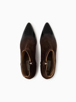 Arteana Brera 30 Suede and Patent Bootie