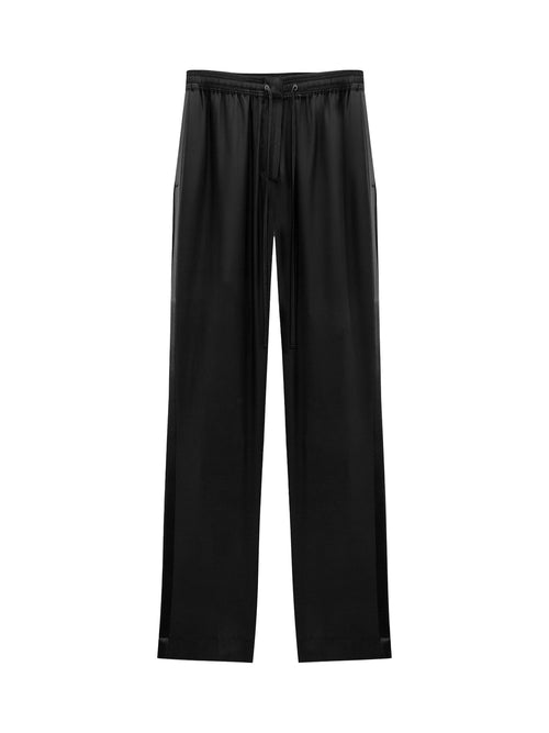 Dorothee Schumacher Sense of Shine Satin Drawstring Pants