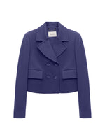 Dorothee Schumacher Emotional Essence Cropped Double Breasted Jacket