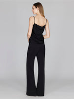 Mi Jong Lee Matte Jersey Drape Front Camisole