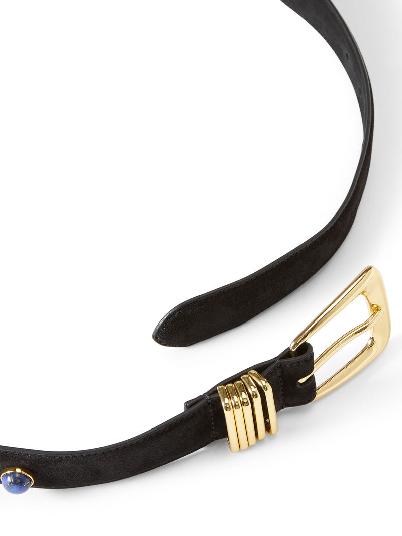 Veronica Beard Stone Embellished Harness Belt
