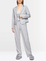 Marc Cain Sports Striped Collar Fitted Blazer