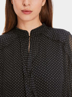 Marc Cain Casually Wide Bow-Tie Blouse