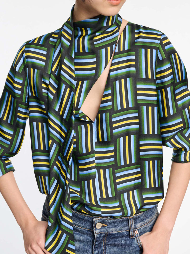 Dorothee Schumacher Graphic Drapes I Blouse