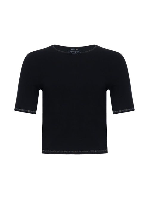 Marc Cain Additions Plain Sweater with Trim Detail