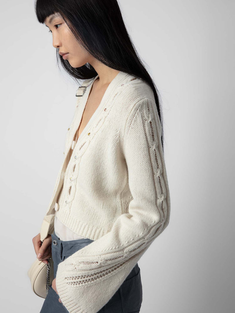 Zadig &amp; Voltaire Cable Stitching Sweater