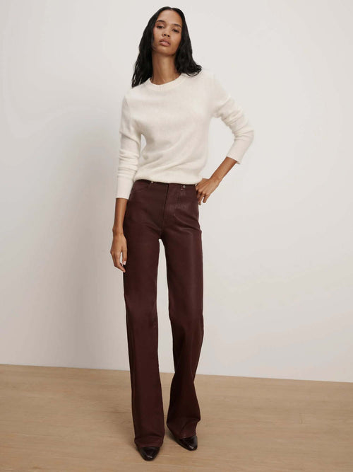 Veronica Beard Pippen Brushed Cashmere Pullover