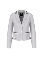 Marc Cain Sports Striped Collar Fitted Blazer