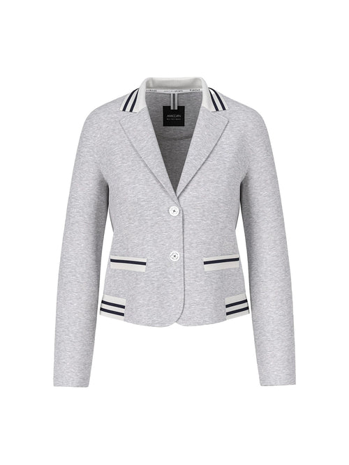 Marc Cain Sports Striped Collar Fitted Blazer