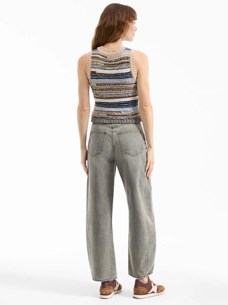 Veronica Beard Cropped Jerrel Knit Tank
