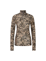 Marc Cain Semi Transparent Leopard Print Top