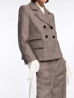 Dorothee Schumacher Casual Attraction Double Breasted Boxy Jacket
