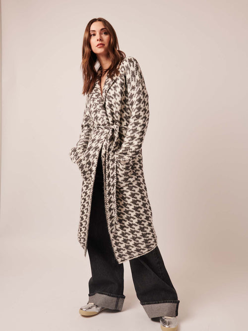 Line Viola Coat