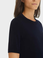 Marc Cain "Rethink Together" Short Sleeve Sweater