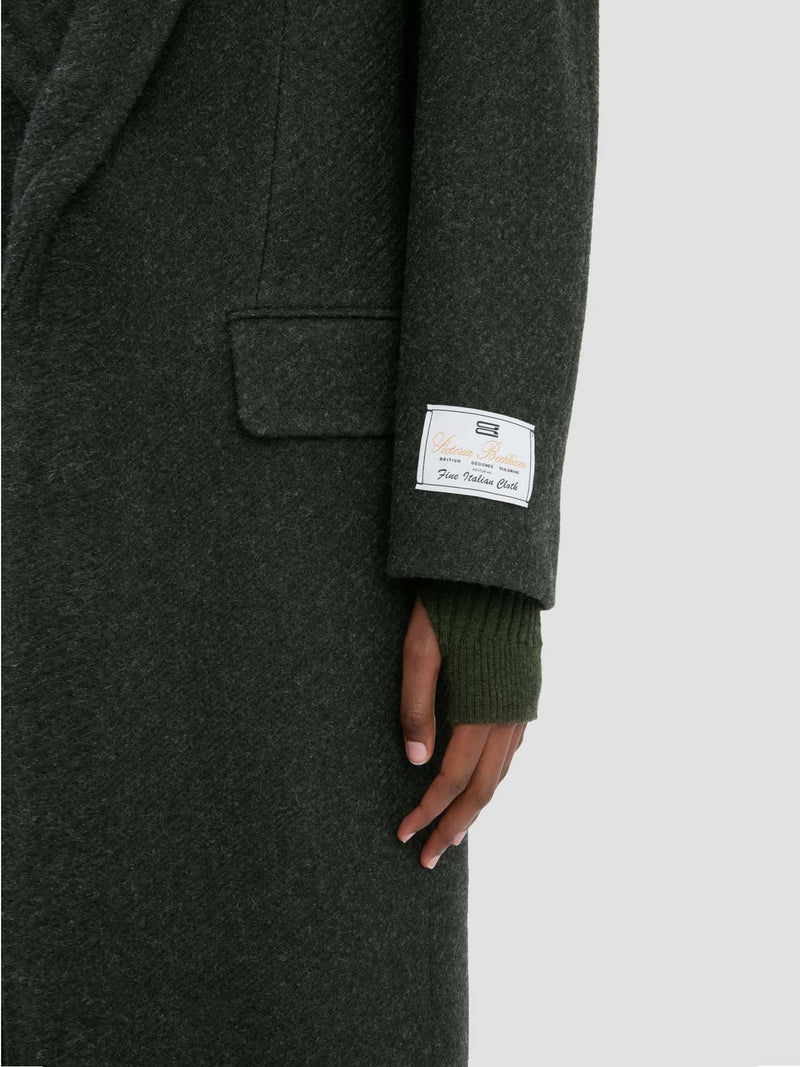 Victoria Beckham Curved Sleeve Overcoat