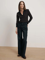 Veronica Beard Kamal Knit Polo