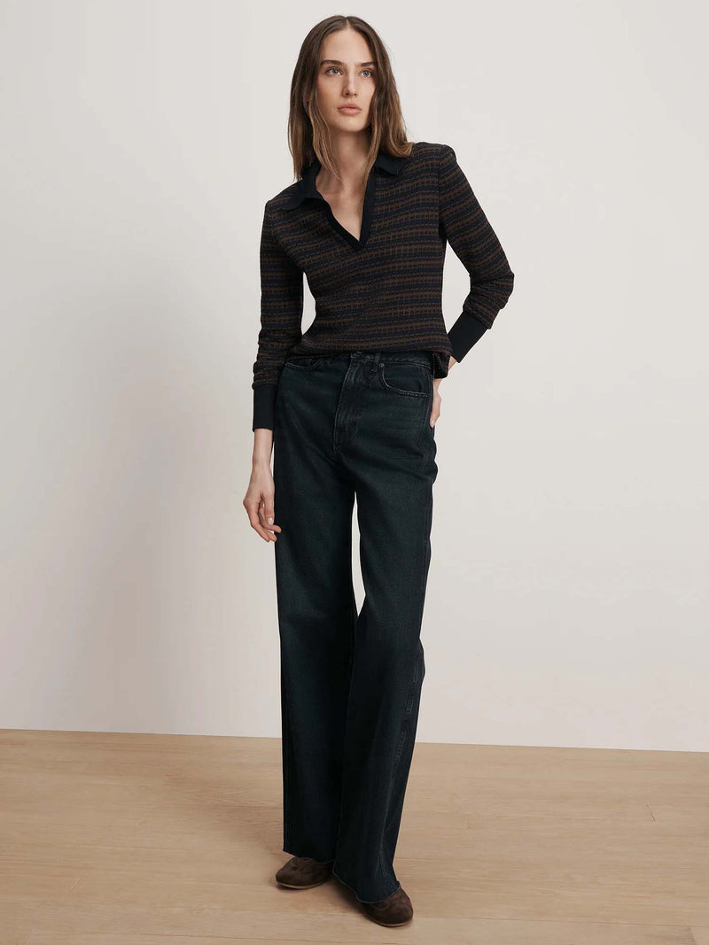 Veronica Beard Kamal Knit Polo