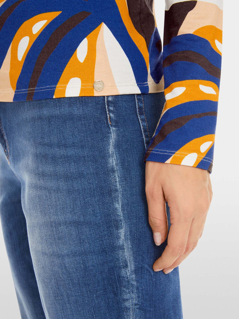 Marc Cain Patterned Turtleneck