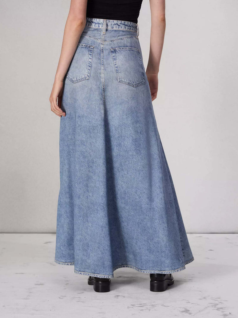 High waisted maxi skirt canada discount