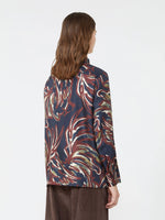 Max Mara Weekend Rive Silk Collared Blouse