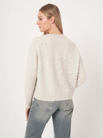 Repeat Tweed Crewneck Sweater