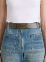 Victoria Beckham Tonal Jumbo Frame Belt