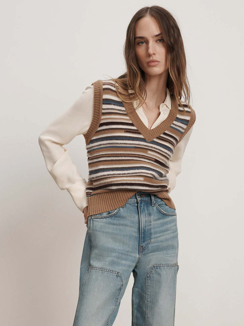 Veronica Beard Helenka Knit Vest