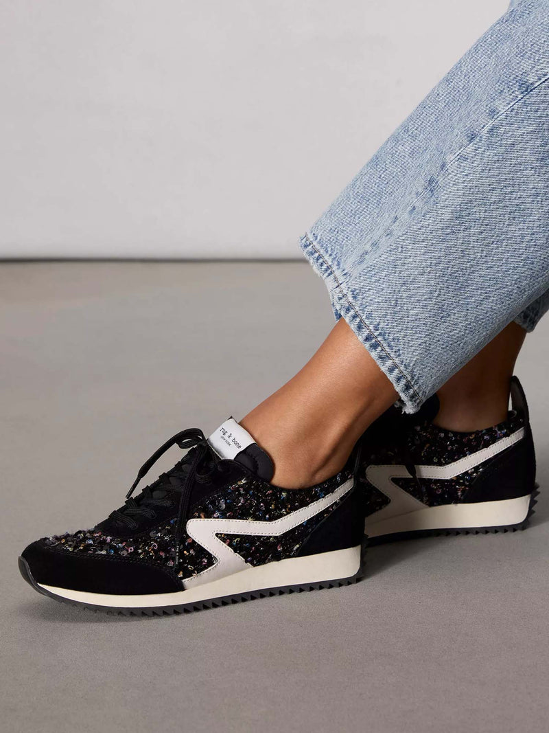 Rag &amp; Bone Retro Runner with Tonal Sequins