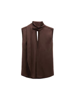 Dorothee Schumacher Sense of Shine Top with Scarf Detail