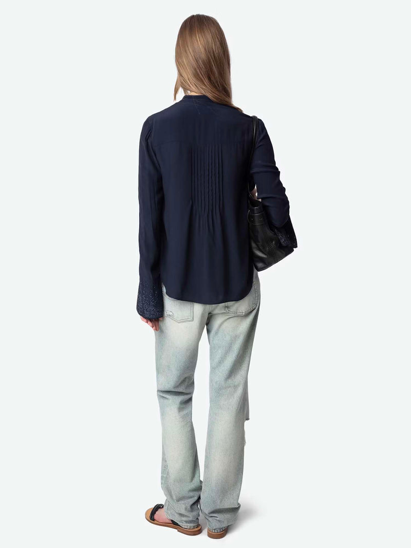 Zadig &amp; Voltaire Taika Soft Strass Shirt