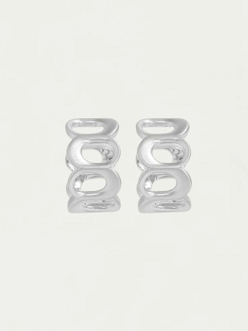 Dean Davidson Crosby Link Huggie Hoops